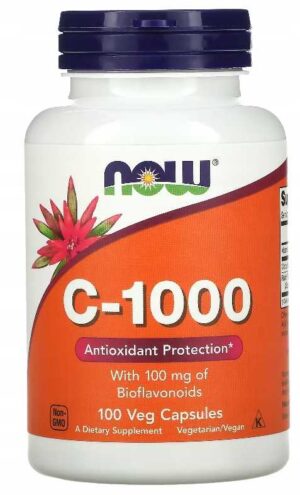 Witamina C 1000 mg + Bioflawonoidy / 100 KAPSUŁEK