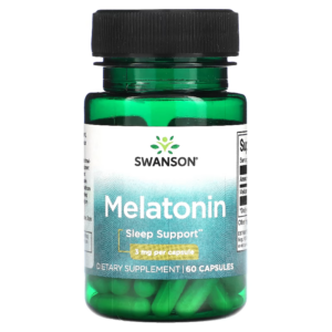 Swanson, MELATONIN 3 mg 120 capsules - SLEEP SUPPORT